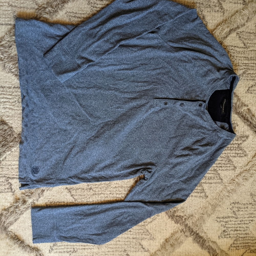 Banana Republic Henley long sleeve